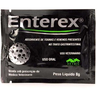 Adsorvente de Toxinas e Venenos Enterex Vetnil - 8 g