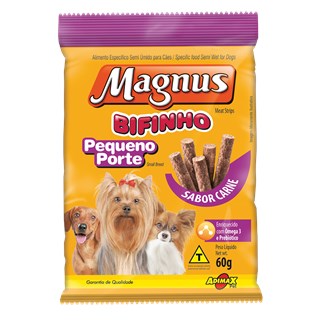 Bifinho Magnus Carne para Cães de Pequeno Porte