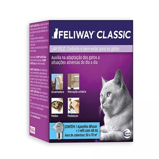 Feliway Classic Dif+refil 48ml