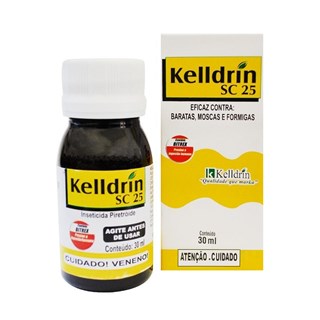 Inseticida Kelldrin SC25 para Ambientes