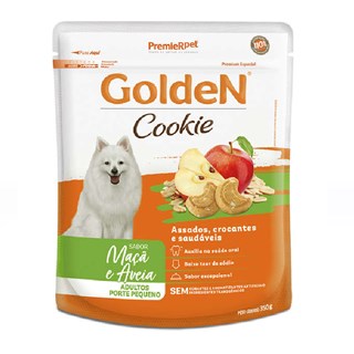 Petisco Golden Cookie Sabor Maçã e Aveia para Cães Adultos Porte Pequeno