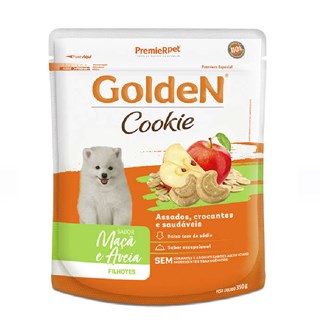 Petisco Golden Cookie Sabor Maçã e Aveia para Cães Filhotes