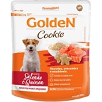 Petisco Golden Cookie Sabor Salmão e Quinoa para Cães Adultos de Raças Pequenas