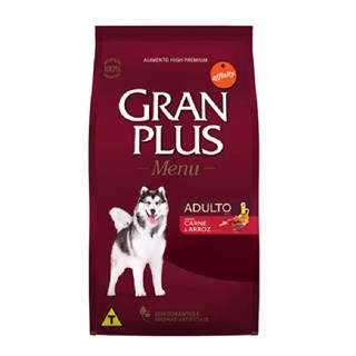 Ração Affinity PetCare GranPlus Menu Carne e  Arroz para Cães Adultos