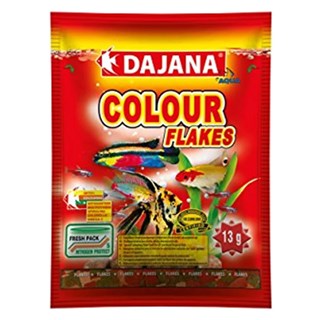 Ração Dajana Colour Flakes Peixes de Agua Doce