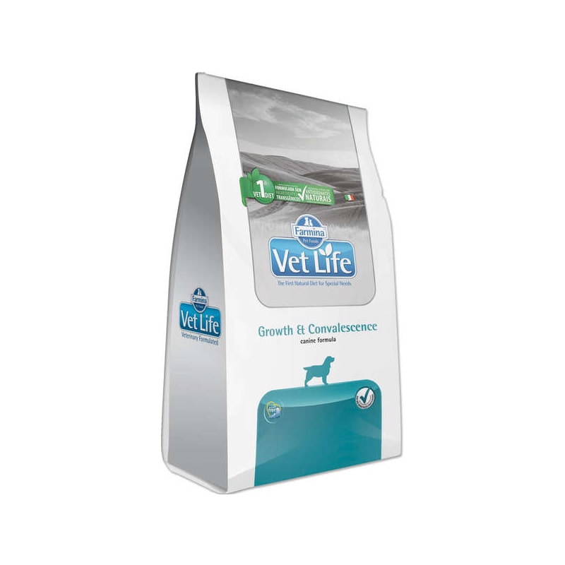 Ração Farmina Vet Life Growth & Convalescence Para Cães Adultos