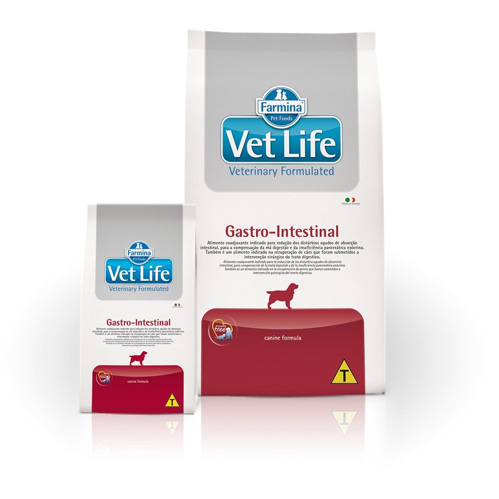 Ração Farmina Vet Life Natural Gastro-Intestinal Para Cães Adultos Com ...