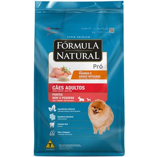 Ração Formula Natural Pró para Cães Adulto de Raça Mini e Pequeno