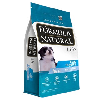 Ração Fórmula Natural Super Premium para Cães Filhotes Raças Minis e Pequenas