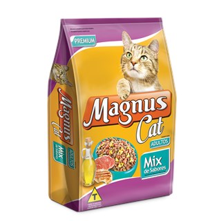 Ração Magnus Cat Mix De Es Para Gatos Adultos
