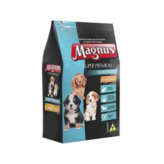 Ração Magnus Super Premium Frango e Arroz Cães Filhotes