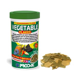 Ração Prodac Vegetable Flakes para Peixes