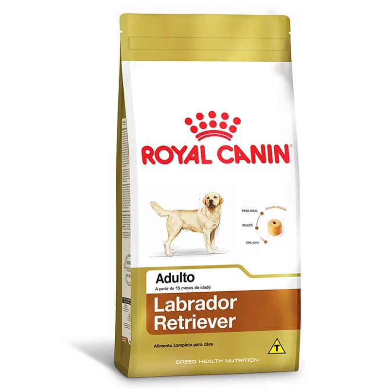 Ração Royal Canin Labrador Retriever Para Cães Adultos - 12kg ...
