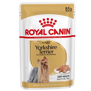 Ração Royal Canin Sachê Breed Health Nutrition Adult Wet para Yorkshire Terrier