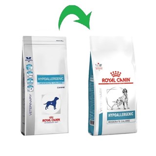 Ração Royal Canin Veterinary Diet Hypoallergenic Moderate Calorie para Cães