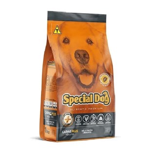 Ração Special Dog Plus Sabor Carne para Cães Adultos