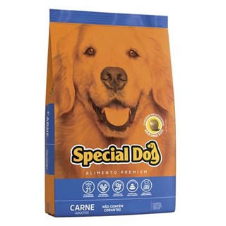Ração Special Dog Premium Carne Para Cães Adultos