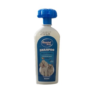 Shampoo Genial Pet Para Cães e Gatos com Pelos Claros - Frutas