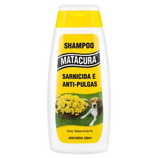 Shampoo Sarnicida e Antipulgas Aic Matacura Para Cães