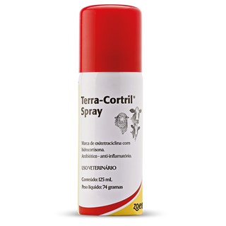 Spray Antibiótico e Anti-Inflamatório Zoetis Terra-Cortril Para Bovinos e Ovinos