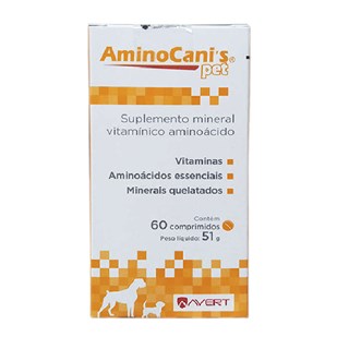 Suplemento Vitamínico Avert Amino Canis Para Cães