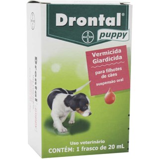 Vermífugo Bayer Drontal Puppy para Cães Filhotes