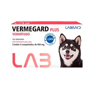 Vermífugo Labgard Vermegard Plus para Cães